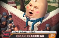 Player Shot – Coach Bruce Boudreau