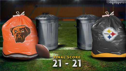 Garbage Bags – Browns vs. Steelers