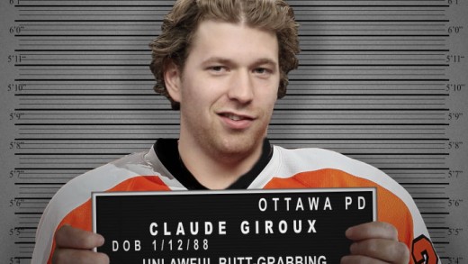 Claude Giroux Mugshot