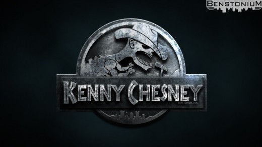 Kenny Chesney / “Jurassic World” Logo