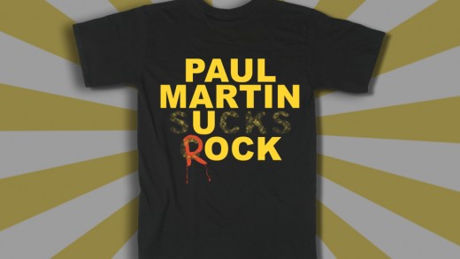 Paul Martin U Rock T-Shirt