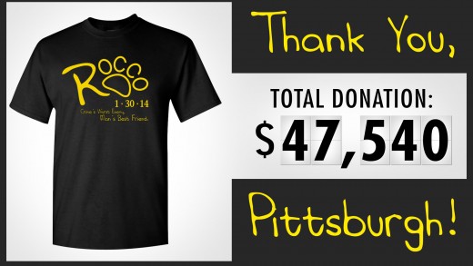 Rocco K-9 T-Shirt Donation