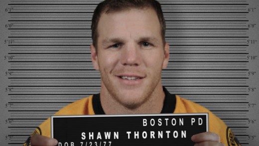 Shawn Thornton Mugshot