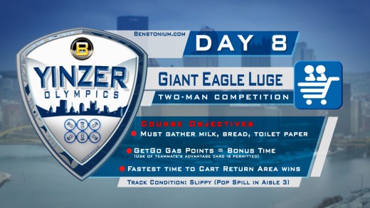 Yinzer Olympics – Giant Eagle Luge