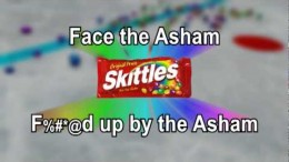 Arron Asham Skittles Commercial