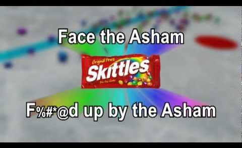 Arron Asham Skittles Commercial