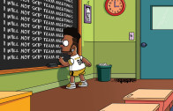 Antonio Brown – “Simpsons” Chalkboard