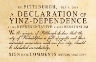 Declaration of Yinz-dependence