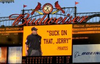 Jerry Meals Scoreboard Message