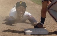 Josh Harrison as Willie Mays Hayes from “Major League”