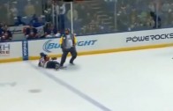 Coach Tomlin Trips NY Islanders Andy MacDonald