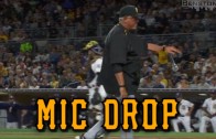 GIF: Clint Hurdle. Mic Drop.