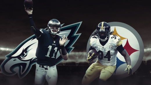 Steelers vs. Eagles — Gameday Poster