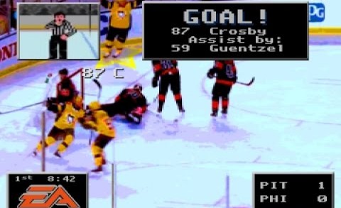 NHL ’94 Replay – Pens vs. Flyers, Stadium Series