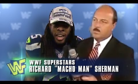 Seahawks’ Richard Sherman / WWF Interview Remix