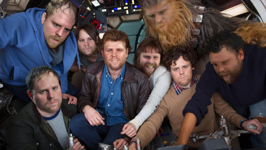 Phil Kessel / ‘Star Wars’ Cast Photo