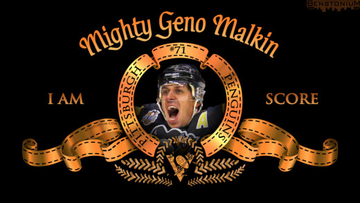 Evgeni Malkin / MGM Logo