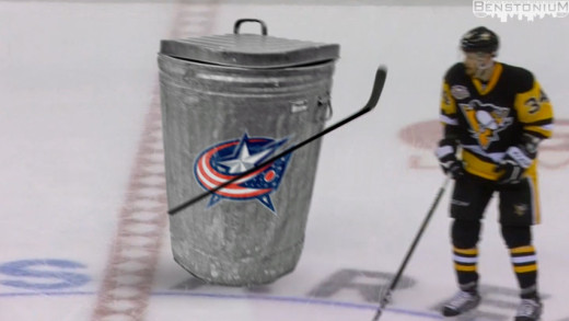 Trash Can Breaks Its Stick on Kuhnhackl