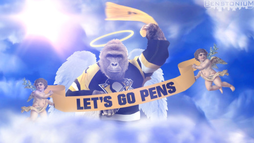 Harambe Was A Pens Fan