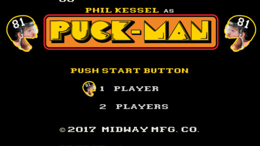 “Puck-Man” – Phil Kessel / Pac-Man Remix