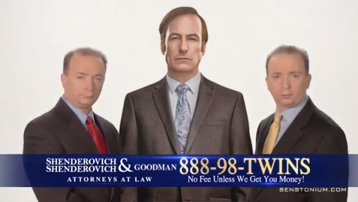 Shenderovich, Shenderovich and Saul Goodman