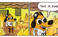 Steelers “This Is Fine” Meme