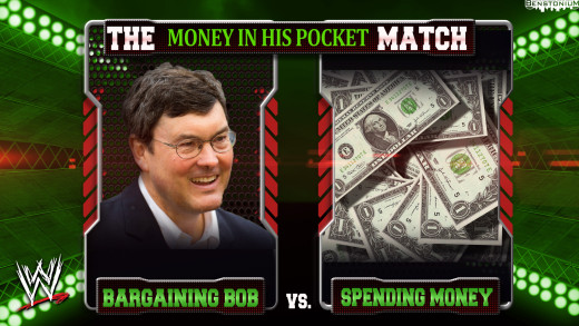 WWE Matchup – Bob Nutting vs. Spending Money