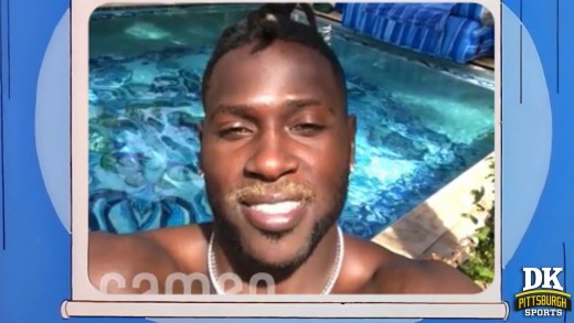 Antonio Brown / “The Simpsons” Happy Birthday Video Message