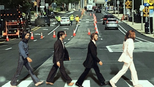 The Beatles on Forbes Avenue