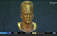 Peyton Manning Hall of Fame Bust