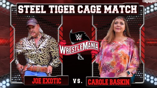 WWE Matchup Screen – Joe Exotic vs. Carole Baskin