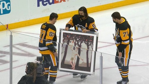 Sidney Crosby – Wedding Crashers Painting