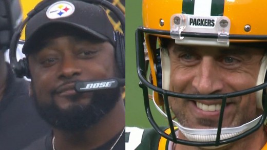 Mike Tomlin, Aaron Rodgers | Adele “Hello” Promo