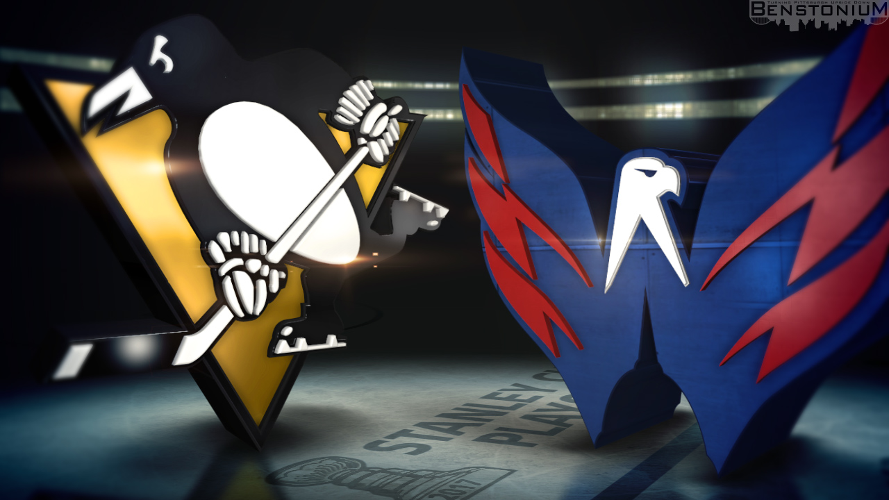 Pens vs. Caps - Gameday Poster | Benstonium Pens vs. Caps - Gameday Poster | Benstonium